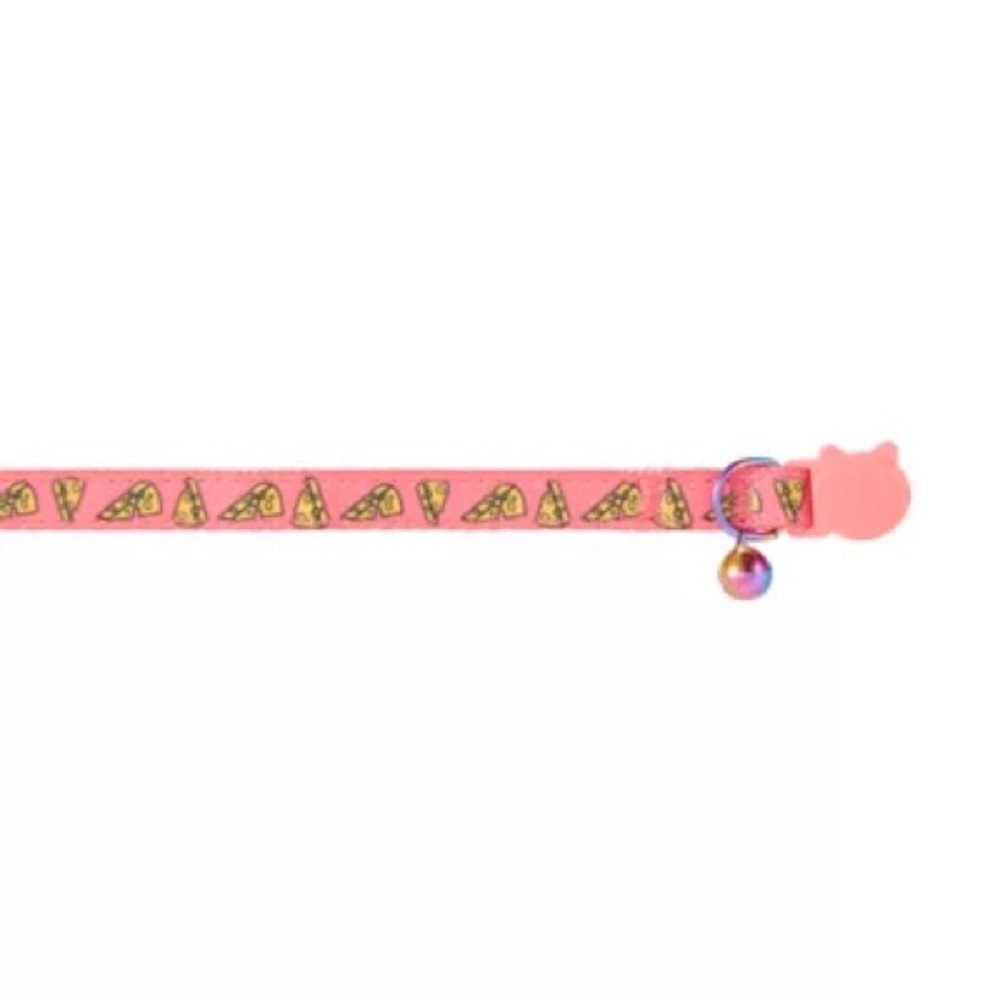 🐈 Whisker City Cheese Cat Collar Easy-release Adult Kitten Cats Pet Pets NWT